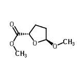 CAS 登录号：174689-88-4， 甲基(2S,5S)-5-甲氧基四氢-2-呋喃羧酸酯