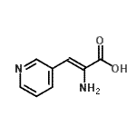 CAS#: 17470-26-7, (2Z)-2-Amino-3-(3-Pyridinyl)Acrylic Acid