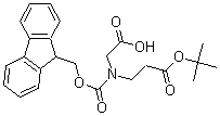 CAS 登录号：174799-89-4， N-(羧甲基)-N-[(9H-芴-9-基甲氧基)羰基]-beta-丙氨酸 1-叔丁酯