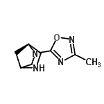 CAS#: 174823-40-6, (1S)-2-(3-Methyl-1,2,4-Oxadiazol-5-Yl)-2,5-Diazabicyclo[2.2.1]Heptane