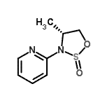 CAS#: 174854-83-2, 2-[(4R)-4-Methyl-2-Oxido-1,2,3-Oxathiazolidin-3-Yl]Pyridine