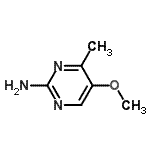 CAS 登录号：1749-71-9， 5-甲氧基-4-甲基-2-嘧啶胺
