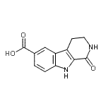 CAS#: 1751-78-6, 1-Oxo-2,3,4,9-Tetrahydropyrido[3,4-b]Indole-6-Carboxylic Acid