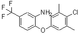 CAS#: 175134-99-3, 2-(4-Chloro-3,5-Dimethylphenoxy)-5-(Trifluoromethyl)Aniline