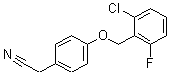 CAS#: 175135-35-0, 4-[(2-Chloro-6-Fluorophenyl)Methoxy]-Benzeneacetonitrile