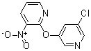 CAS 登录号：175135-51-0， 2-[(5-氯-3-吡啶基)氧基]-3-硝基吡啶