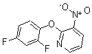 CAS 登录号：175135-62-3， 2-(2,4-二氟苯氧基)-3-硝基吡啶