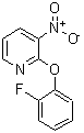 CAS 登录号：175135-65-6， 2-(2-氟苯氧基)-3-硝基吡啶