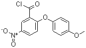 CAS#: 175135-69-0, 2-(4-Methoxyphenoxy)-5-Nitro-Benzoyl chloride