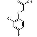 CAS 登录号：175135-76-9， [(2-氯-4-氟苯基)硫基]乙酸