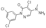 CAS 登录号：175135-84-9， 4-氯-2-(3,5-二氯苯基)-5-(1-甲基肼基)-3(2H)-哒嗪酮