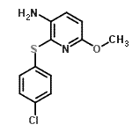 CAS#: 175135-95-2, 2-[(4-Chlorophenyl)Sulfanyl]-6-Methoxy-3-Pyridinamine