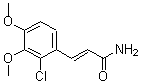 CAS 登录号：175135-98-5， 3-(2-氯-3,4-二甲氧基苯基)-2-丙烯酰胺