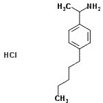 CAS 登录号：175136-44-4， 1-(4-戊基苯基)乙胺盐酸盐(1:1)