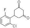 CAS 登录号：175136-88-6， 5-(2-氯-6-氟苯基)-1,3-环己烷二酮