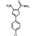 CAS#: 175137-05-0, 3-Amino-5-(4-Chlorophenyl)-2-Thiophenecarboxamide