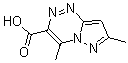 CAS 登录号：175137-58-3， 4,7-二甲基-吡唑并[5,1-c][1,2,4]三嗪-3-羧酸