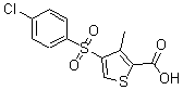 CAS#: 175137-65-2, 4-[(4-Chlorophenyl)Sulfonyl]-3-Methylthiophene-2-Carboxylic Acid