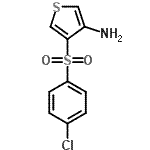 CAS#: 175201-48-6, 4-[(4-Chlorophenyl)Sulfonyl]-3-Thiophenamine