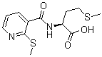 CAS#: 175201-70-4, N-[[2-(Methylthio)-3-Pyridinyl]Carbonyl]-L-Methionine