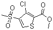CAS#: 175201-76-0, 3-Chloro-4-(Methylsulfonyl)-2-Thiophenecarboxylic Acid Methyl Ester