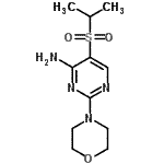 CAS#: 175202-03-6, 5-(Isopropylsulfonyl)-2-(4-Morpholinyl)-4-Pyrimidinamine