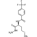 CAS 登录号：175202-27-4， N-[(2S)-1-肼基-4-(甲硫基)-1-氧代-2-丁烷基]-4-(三氟甲基)苯甲酰胺