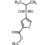 CAS 登录号：175202-45-6， 甲基4-(异丙基磺酰基)-2-噻吩羧酸酯