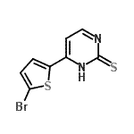 CAS#: 175202-82-1, 6-(5-Bromo-2-Thienyl)-2(1H)-Pyrimidinethione