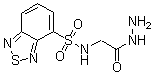 CAS 登录号：175203-26-6， N-(2,1,3-苯并噻二唑-4-基磺酰基)-甘氨酸酰肼