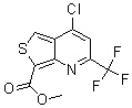 CAS 登录号：175203-40-4， 4-氯-2-(三氟甲基)-噻吩并[3,4-b]吡啶-7-羧酸甲酯