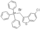 CAS#: 175203-96-0, [(5-Chlorobenzo[b]Thien-3-Yl)Methyl]Triphenyl-Phosphonium Bromide (1:1)