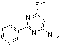 CAS 登录号：175204-62-3， 4-(甲硫基)-6-(3-吡啶基)-1,3,5-三嗪-2-胺
