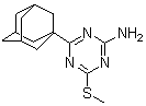 CAS#: 175204-72-5, 4-(Methylthio)-6-Tricyclo[3.3.1.1(3,7)]Dec-1-Yl-1,3,5-Triazin-2-Amine
