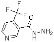 CAS 登录号：175204-84-9， 4-(三氟甲基)吡啶-3-羧酸酰肼