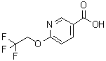 CAS#: 175204-90-7, 6-(2,2,2-Trifluoroethoxy)-3-Pyridinecarboxylic Acid