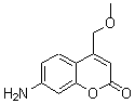 CAS 登录号：175205-10-4， 7-氨基-4-(甲氧基甲基)-2H-1-苯并吡喃-2-酮