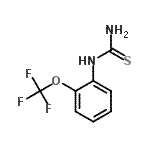 CAS#: 175205-24-0, 1-[2-(Trifluoromethoxy)Phenyl]Thiourea