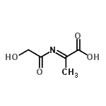 CAS#: 175276-18-3, (2E)-2-(Glycoloylimino)Propanoic Acid
