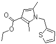 CAS 登录号：175276-51-4， 2,5-二甲基-1-(2-噻吩基甲基)-1H-吡咯-3-羧酸乙酯
