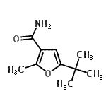CAS#: 175276-67-2, 2-Methyl-5-(2-Methyl-2-Propanyl)-3-Furamide