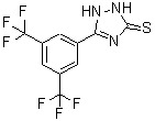 CAS 登录号：175276-77-4， 5-[3,5-二(三氟甲基)苯基]-1,2-二氢-3H-1,2,4-三唑-3-硫酮