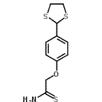 CAS#: 175276-82-1, 2-[4-(1,3-Dithiolan-2-Yl)Phenoxy]Ethanethioamide
