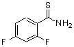 CAS 登录号：175276-85-4， 2,4-二氟苯硫代甲酰胺