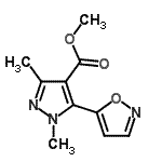 CAS#: 175277-14-2, Methyl 1,3-Dimethyl-5-(1,2-Oxazol-5-Yl)-1H-Pyrazole-4-Carboxylate