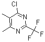 CAS 登录号：175277-32-4， 4-氯-5,6-二甲基-2-(三氟甲基)-嘧啶