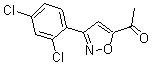 CAS 登录号：175277-34-6， 1-[3-(2,4-二氯苯基)-5-异恶唑基]-乙酮