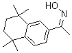 CAS#: 175278-31-6, 1-(5,6,7,8-Tetrahydro-5,5,8,8-Tetramethyl-2-Naphthalenyl)-Ethanone Oxime