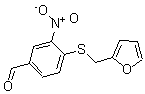CAS#: 175278-53-2, 4-[(2-Furanylmethyl)Thio]-3-Nitro-Benzaldehyde