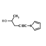 CAS#: 175352-09-7, 5-(1H-Pyrrol-1-Yl)-4-Pentyn-2-Ol